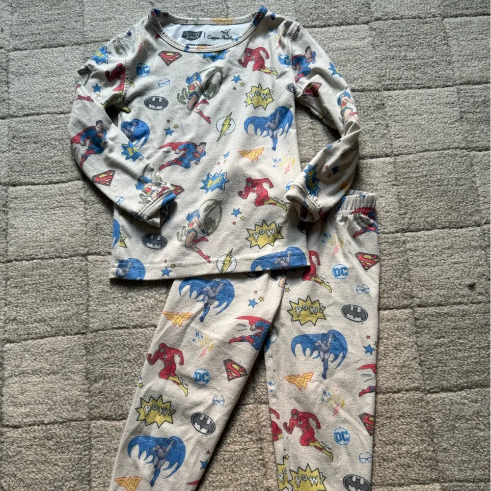 Copper Pearl Super HeroPajama Set - 18M
